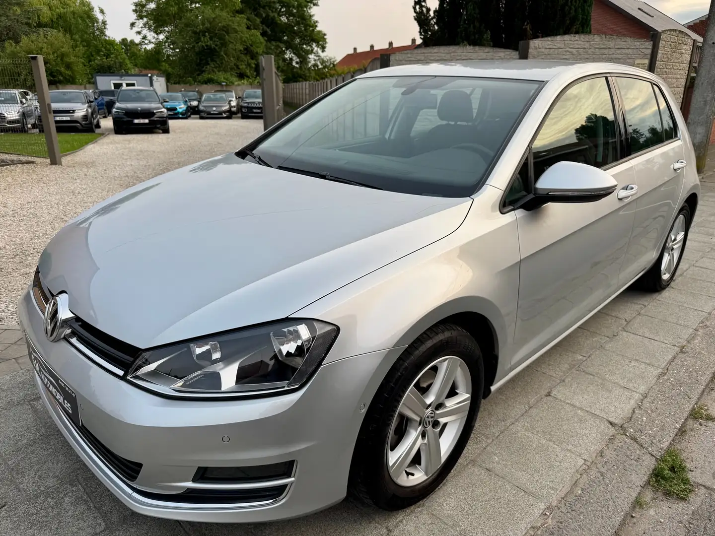 Volkswagen Golf 1.4 TSI Highline DSG*GPS*AIRCO*BOITE AUTO*1ER PROP Gris - 1