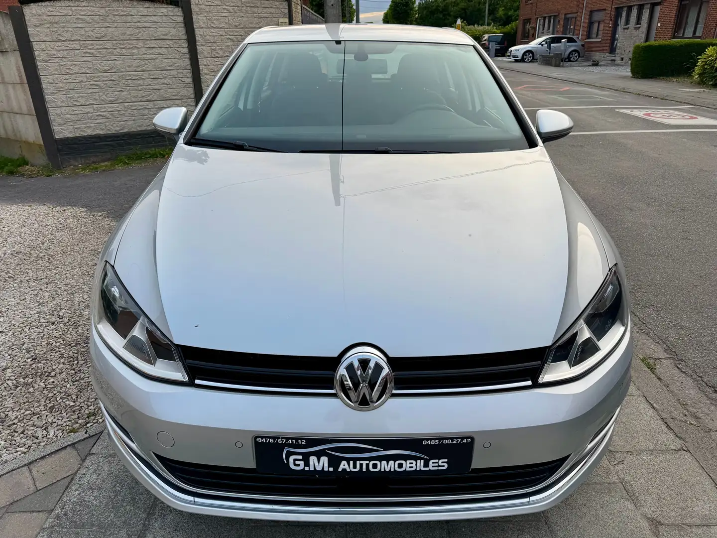 Volkswagen Golf 1.4 TSI Highline DSG*GPS*AIRCO*BOITE AUTO*1ER PROP Gris - 2