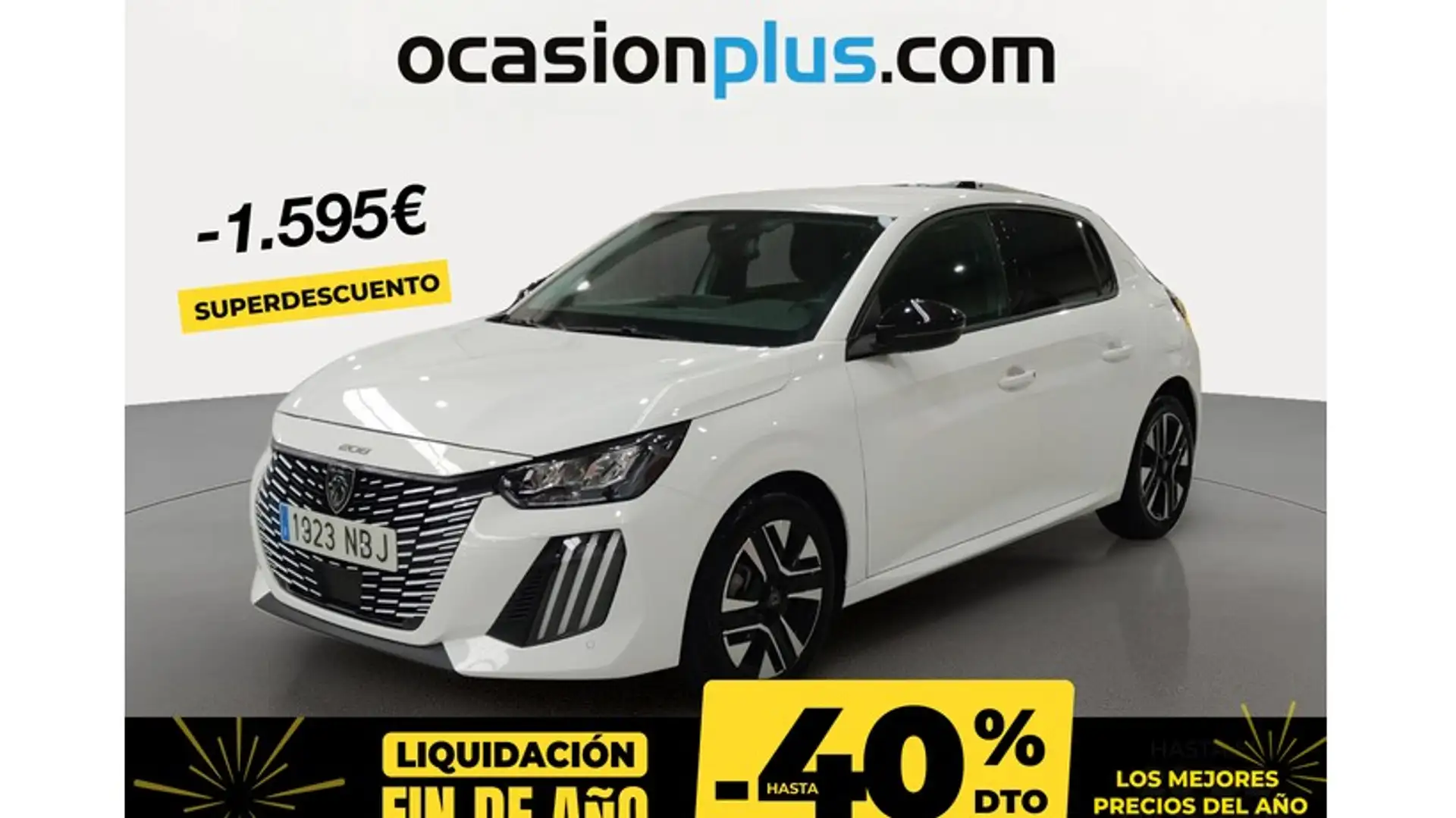 Peugeot 208 1.2 Puretech S&S Allure 100 Blanc - 1