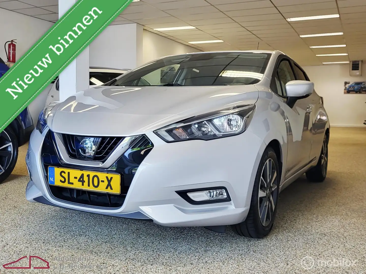 Nissan Micra 0.9 IG-T N-Connecta *NL, 1e EIG, CLIMA, RIJKLAARPR Gris - 1