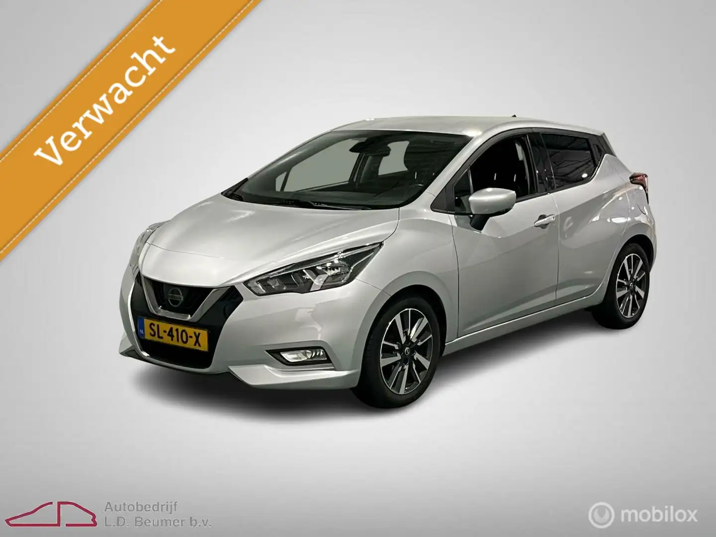 Nissan Micra 0.9 IG-T N-Connecta *NL, 1e EIG, CLIMA, RIJKLAARPR Gris - 1