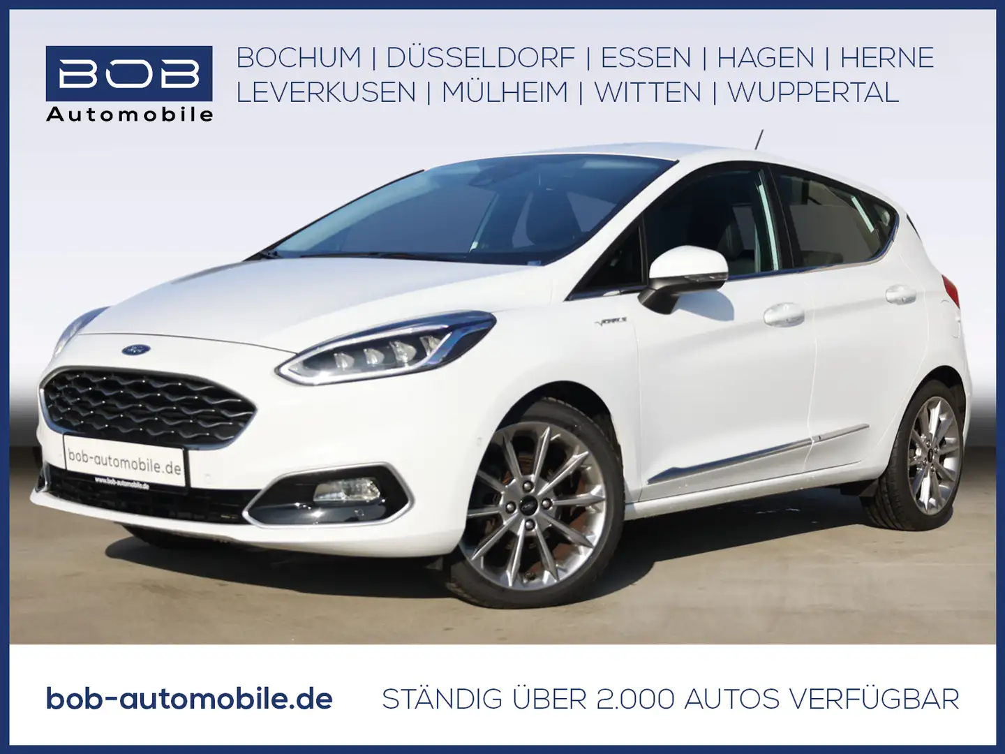 Ford Fiesta Vignale SHZ LKH LED Weiß - 1
