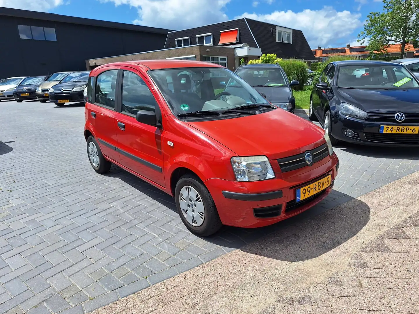 Fiat Panda 1.2 Emotion / 102.429 km NAP / APK augustus 2026 Rood - 2