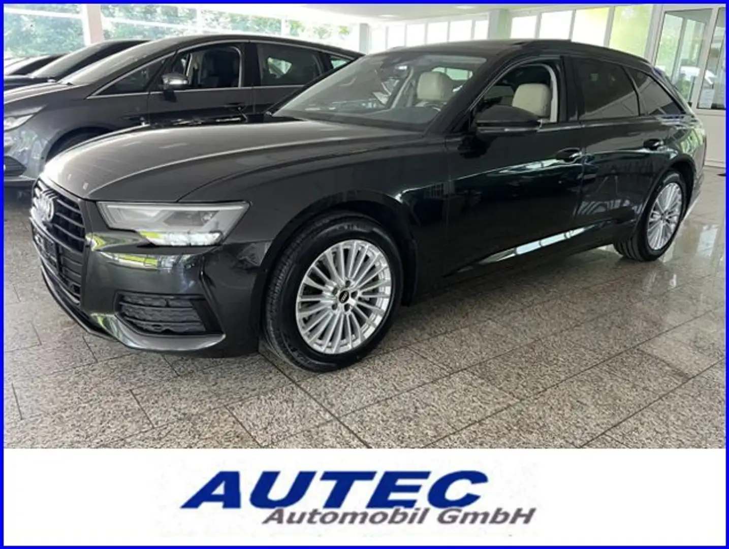 Audi A6 Avant 45 TFSI quattro design 360+Leder+Panorama Gris - 1