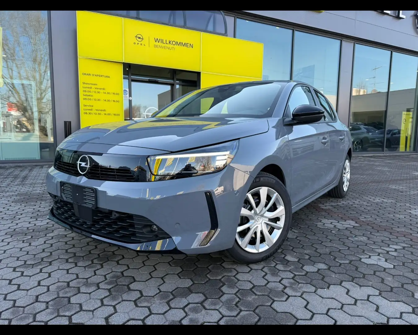 Opel Corsa Nuova Corsa Edition Hybrid 110CV DTC6 Grigio - 1