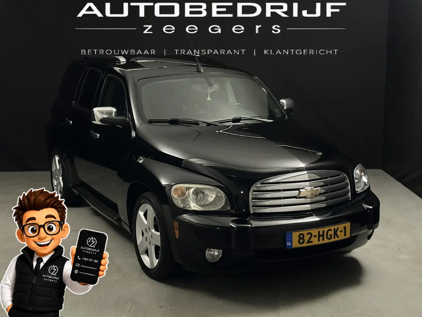 Chevrolet HHR 2.4 LT *AC*Pano*Heatseat* Schwarz - 1