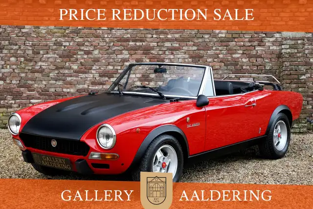 Fiat 124 Abarth Rally "Stradale" INCL. HARDTOP! PRICE R