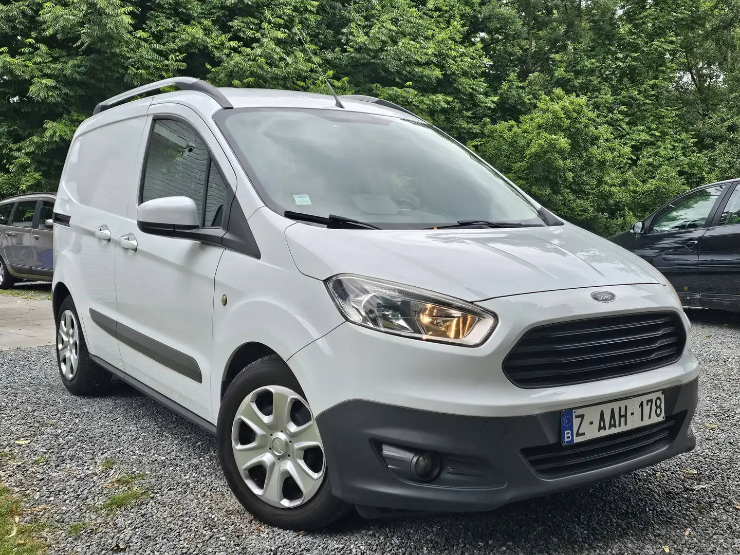 Ford Transit Courier 1.0 * 1 MAIN * 80 000 km * AIRCO+CRUISE+... * Blanc - 1