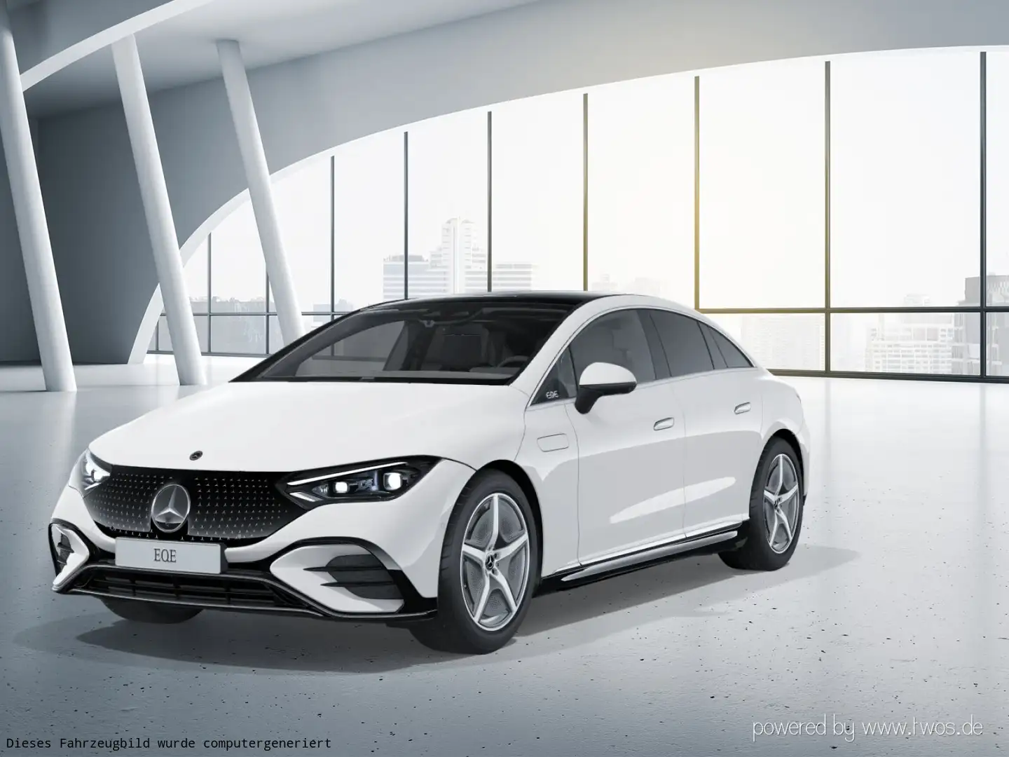Mercedes-Benz EQE 350 EQE 350+ AMG/Pano.-Dach/Distronic/Memory/Kamera Weiß - 2