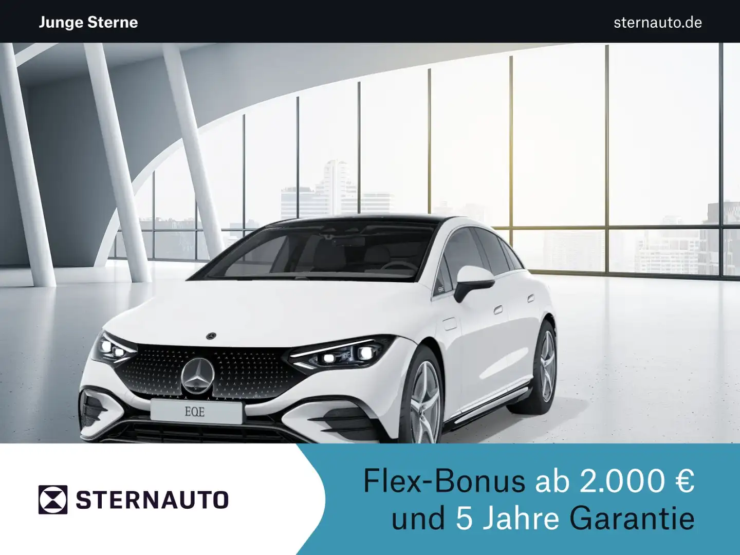 Mercedes-Benz EQE 350 EQE 350+ AMG/Pano.-Dach/Distronic/Memory/Kamera Weiß - 1