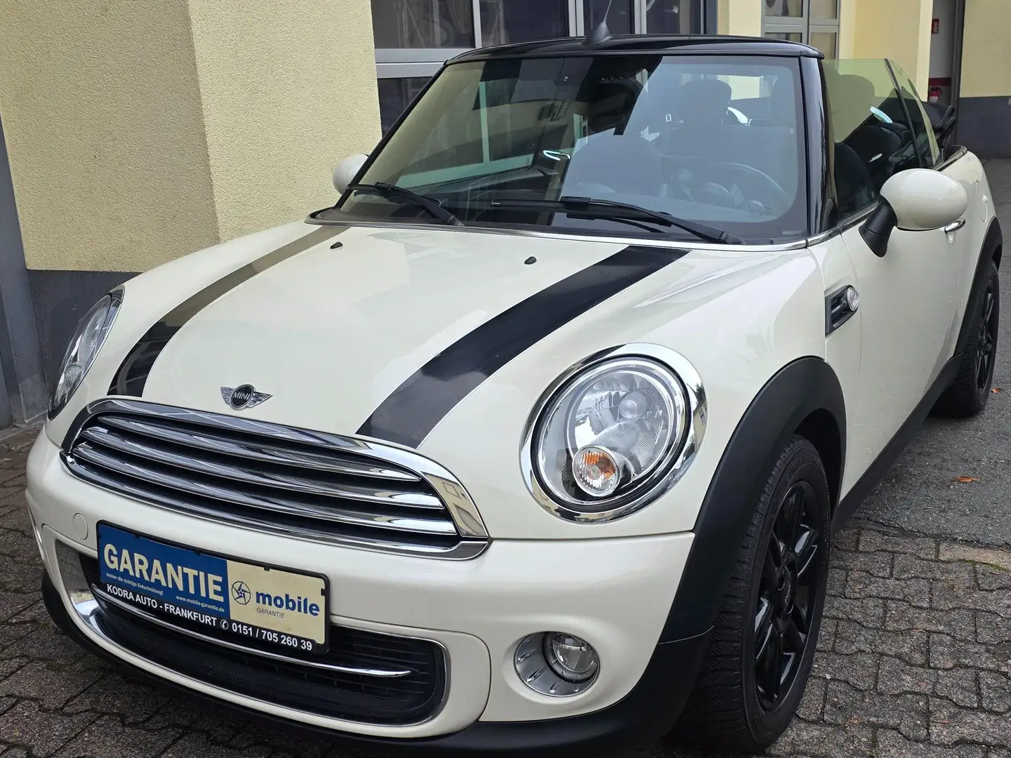 MINI Cooper Cabrio Aut* Navi* Unfallfrei* Garantie Blanc - 1