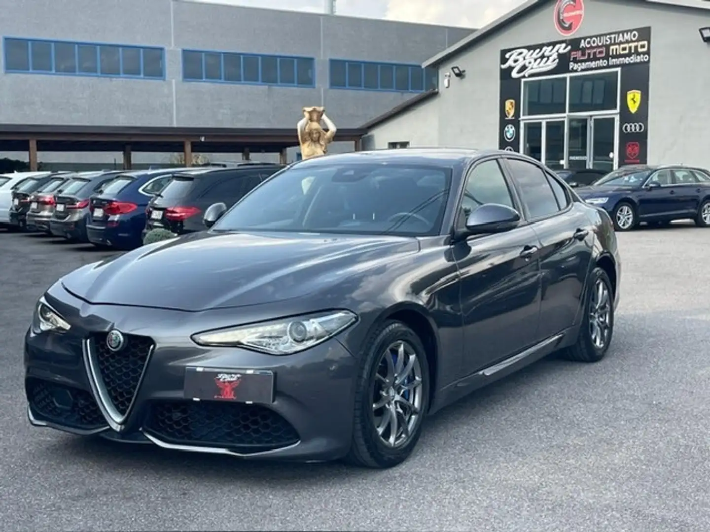 Alfa Romeo Giulia 2.2 Turbodiesel 210 CV AT8 AWD Q4 Veloce Gri - 1