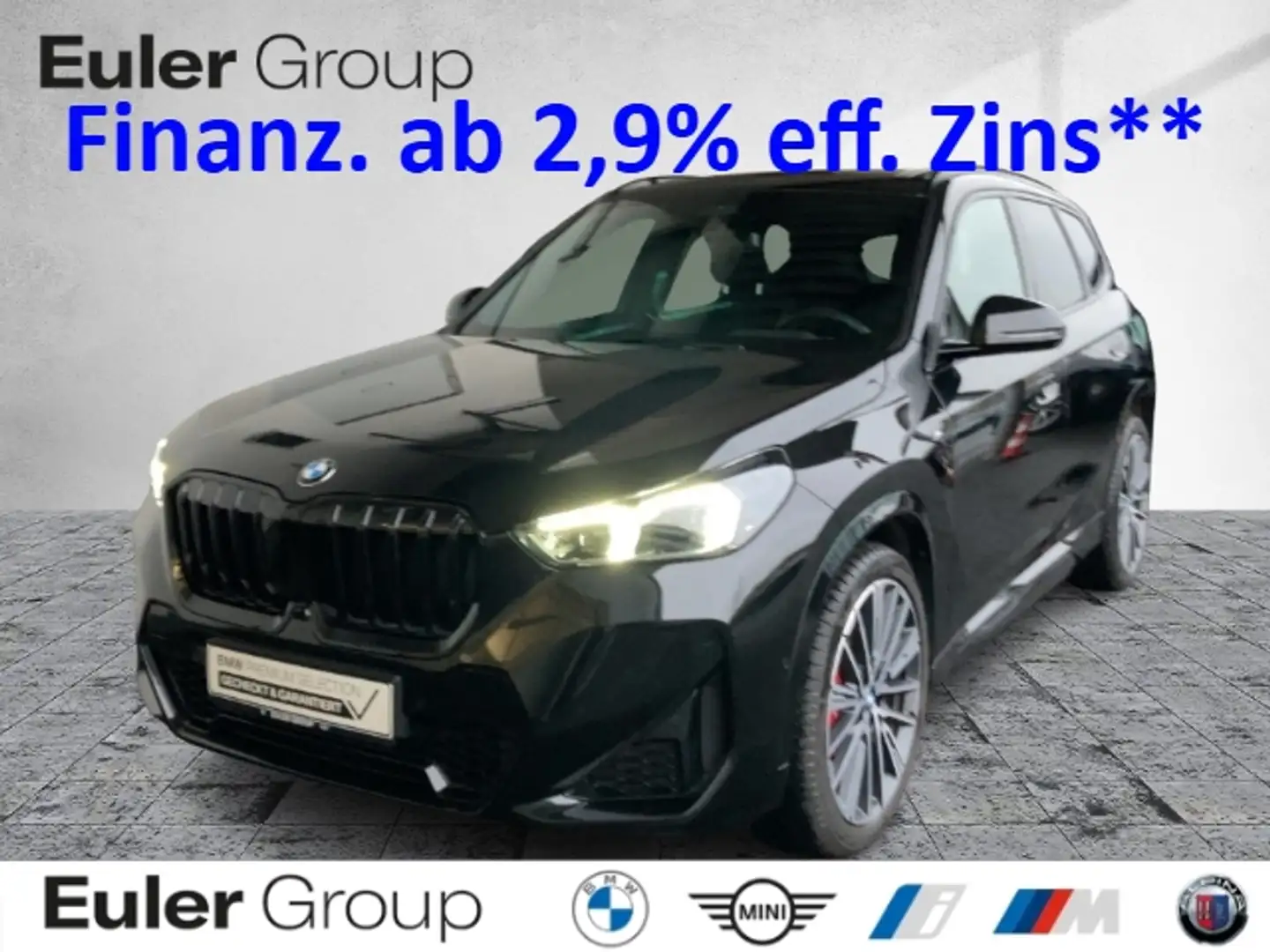 BMW X1 xD 20d M-Sport-Pro Pano AHK 20'' adLED HUD HiFi FL Schwarz - 1