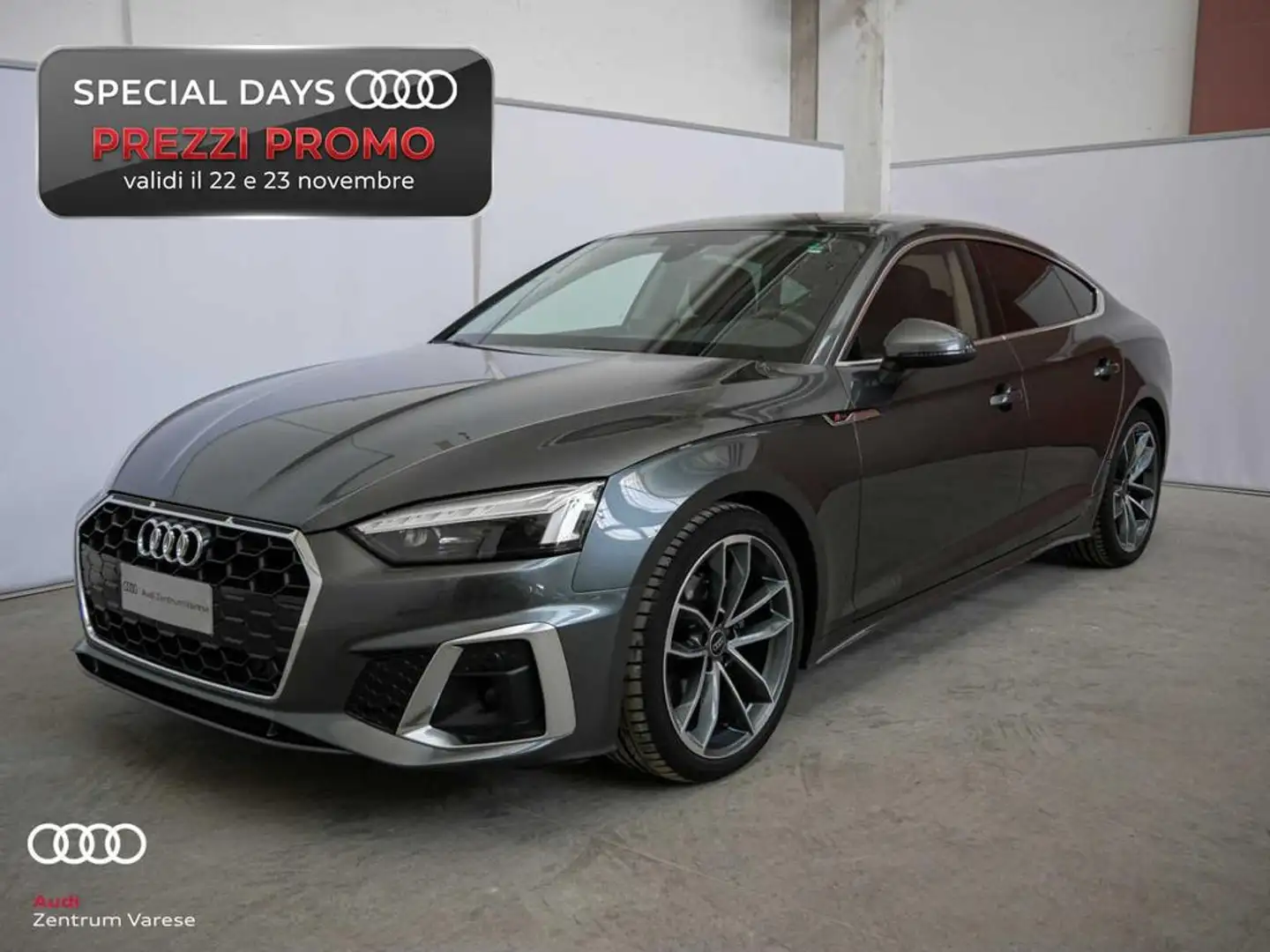 Audi A5 Sportback 35 2.0 tdi mhev S Line Edition 163cv Grijs - 1