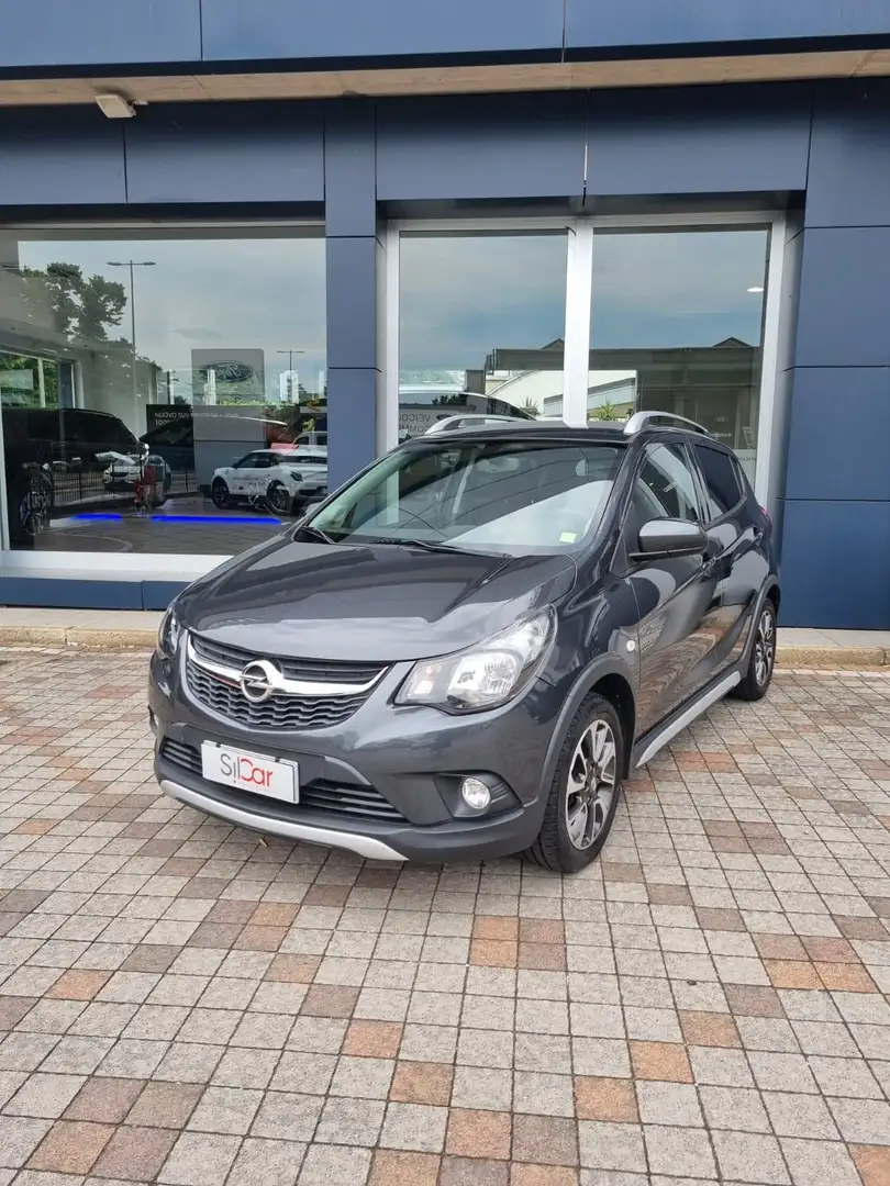 Opel Karl 1.0 75 CV aut. Rocks Grigio - 1
