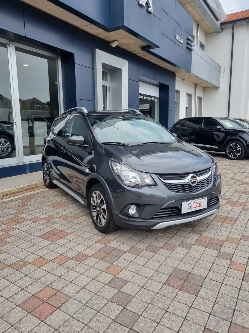 Opel Karl 1.0 75 CV aut. Rocks Grigio - 2