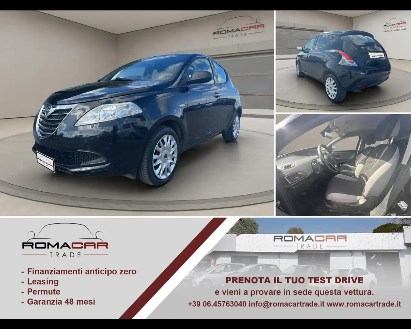 Lancia Ypsilon 3ª serie - Ypsilon 1.3 MJT 16V 95 CV 5 porte S&S S Noir - 1