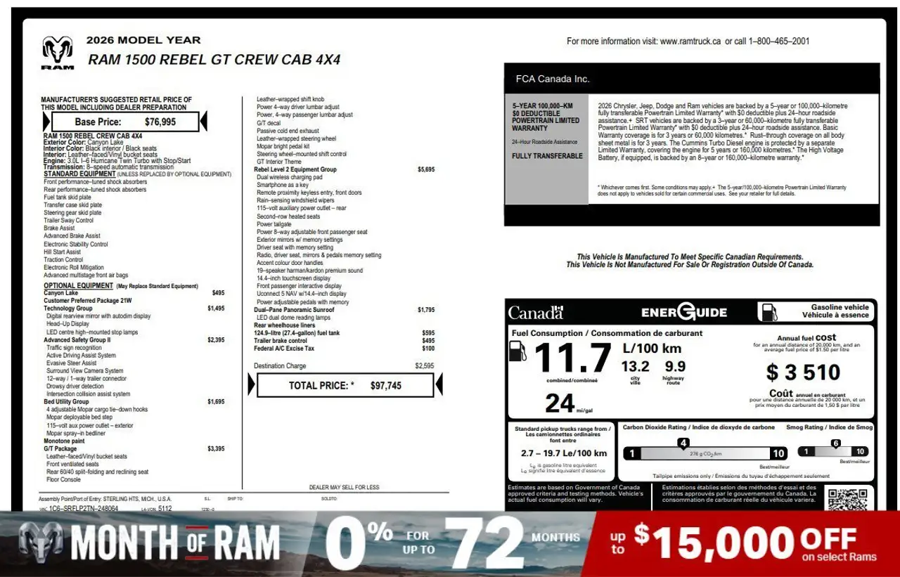 RAM 1500 снимка RAM 1500