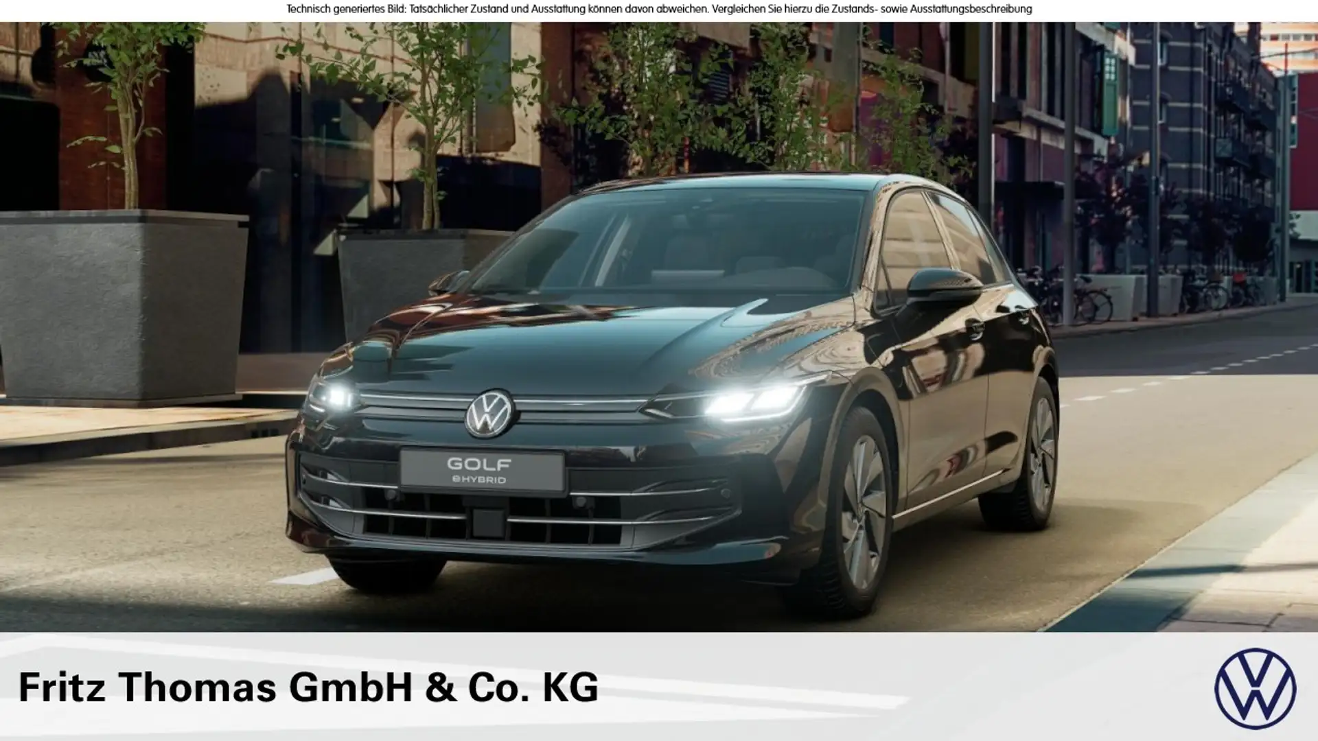 Volkswagen Golf VIII 1.5 TSI DSG eHybrid Goal LED Navi AHK SHZ Schwarz - 1