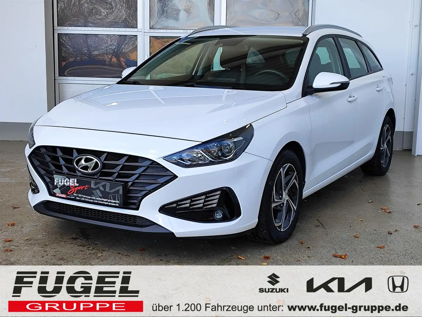 Hyundai i30 Kombi 1.0 T-GDI Klima|Car-Play Weiß - 1