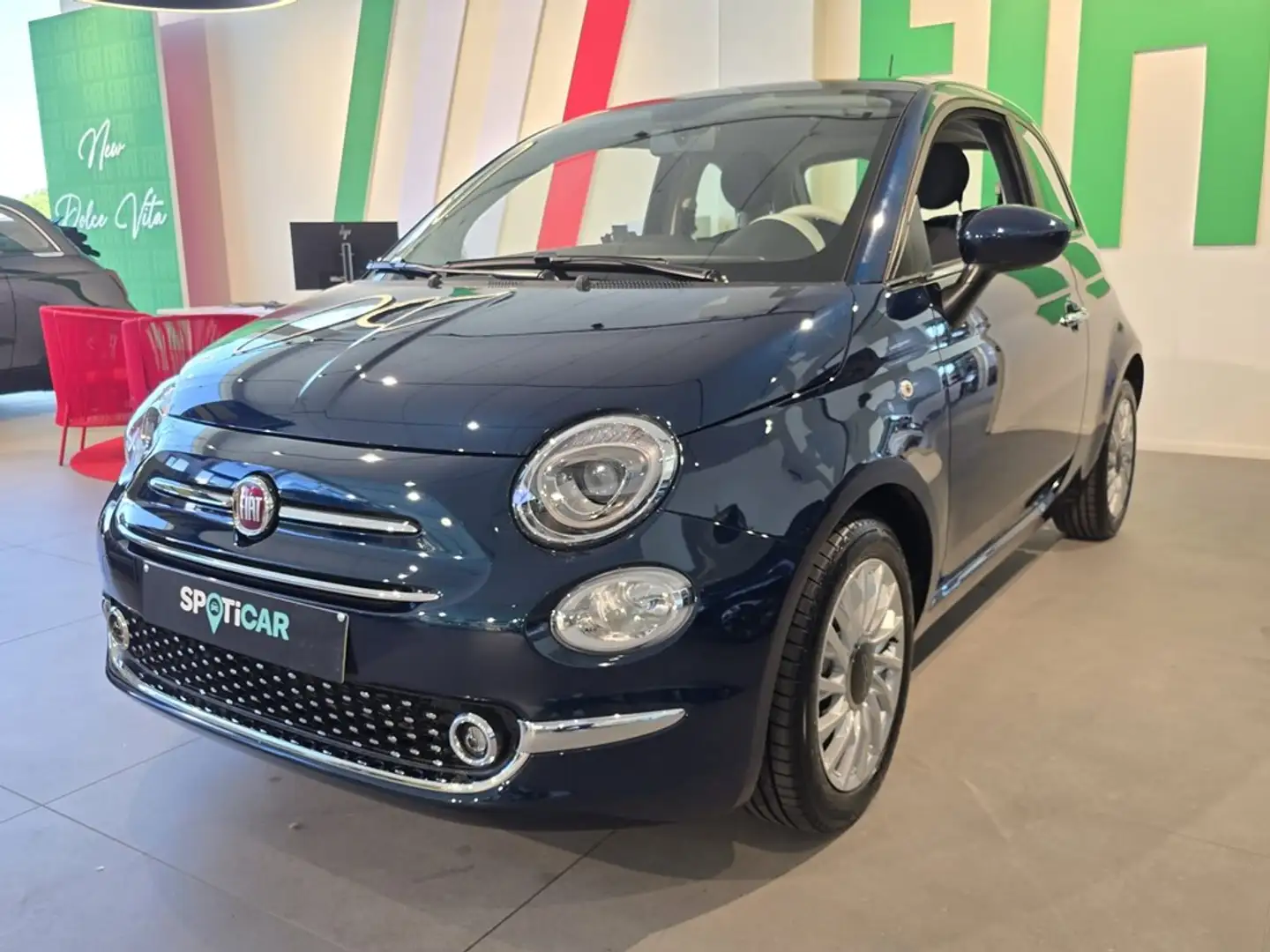 Fiat 500 Dolcevita Blauw - 1