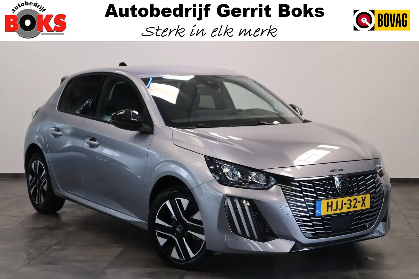 Peugeot 208 Hybrid 100 e-DCS6 Allure Navigatie Climate Control Grijs - 1