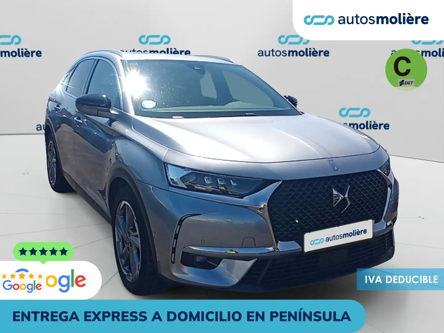 DS Automobiles DS 7 Crossback 2.0BlueHDi So Chic Aut. Gris - 2