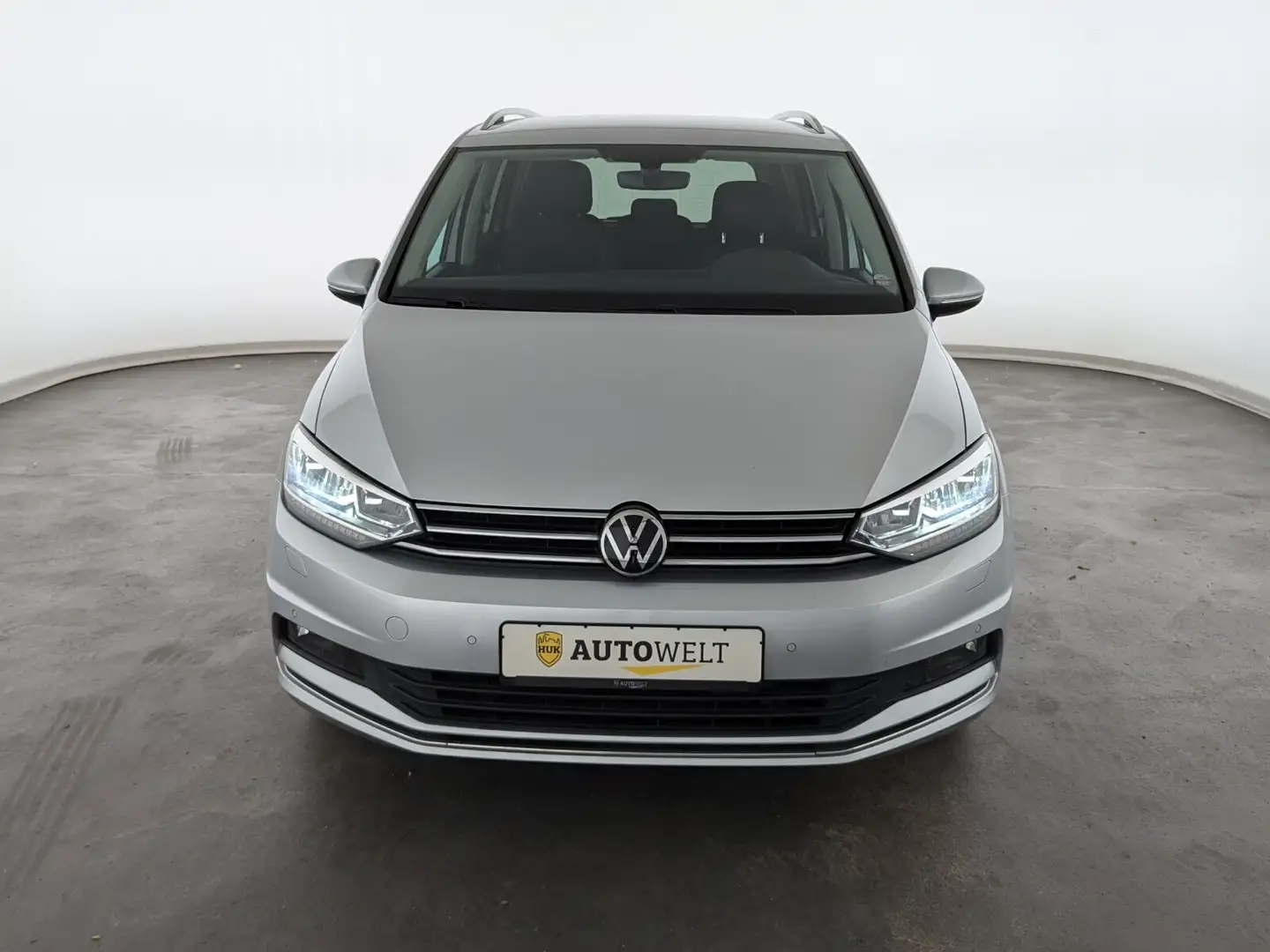 Volkswagen Touran Touran 2.0 TDI Highline LED+AHK+PDC+SHZ+ACC Klima Silber - 2