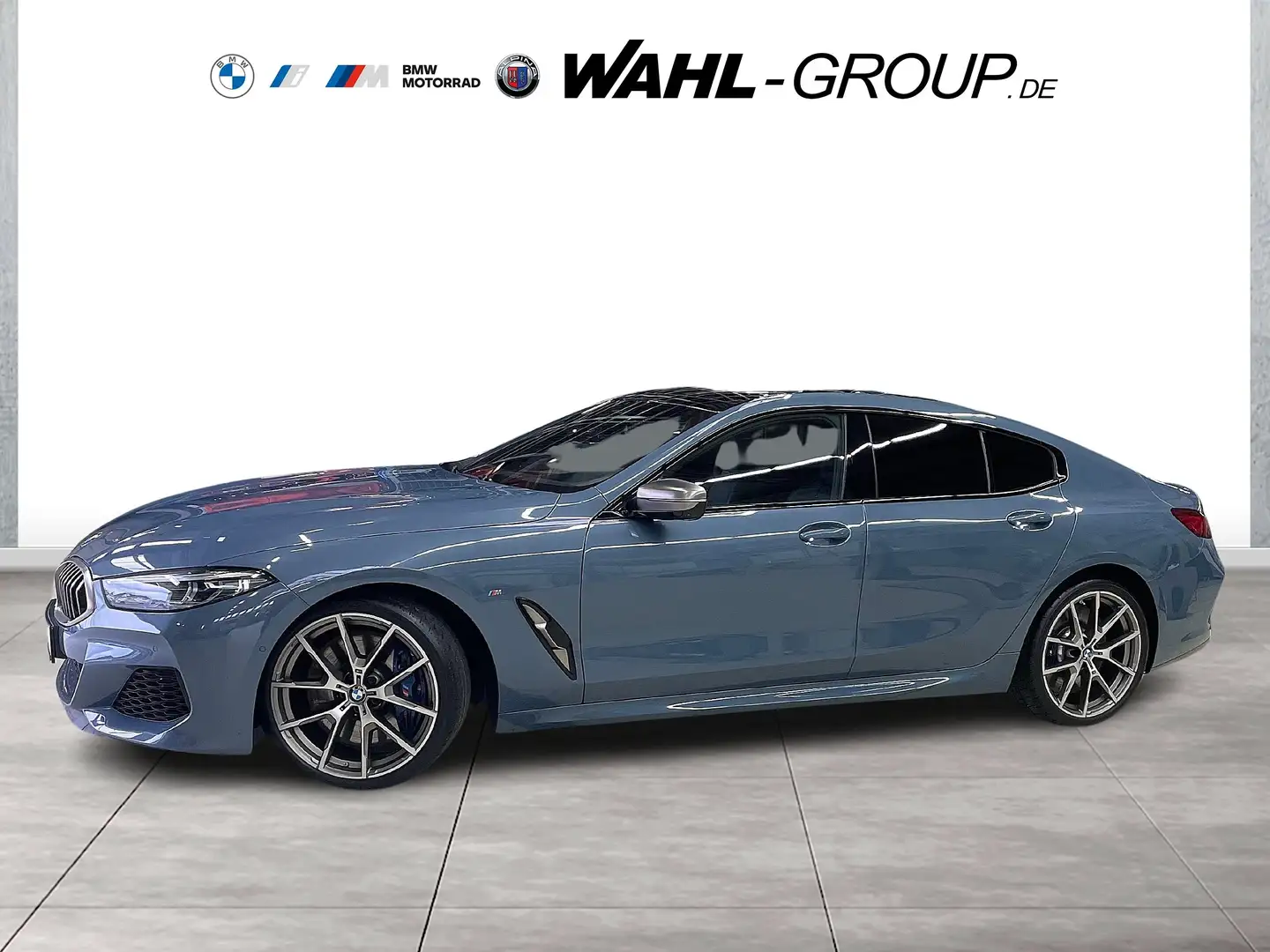 BMW M850 i xDrive GRAN COUPE PANO LASER H&K NAVI SOFT-CLOSE Blu/Azzurro - 1