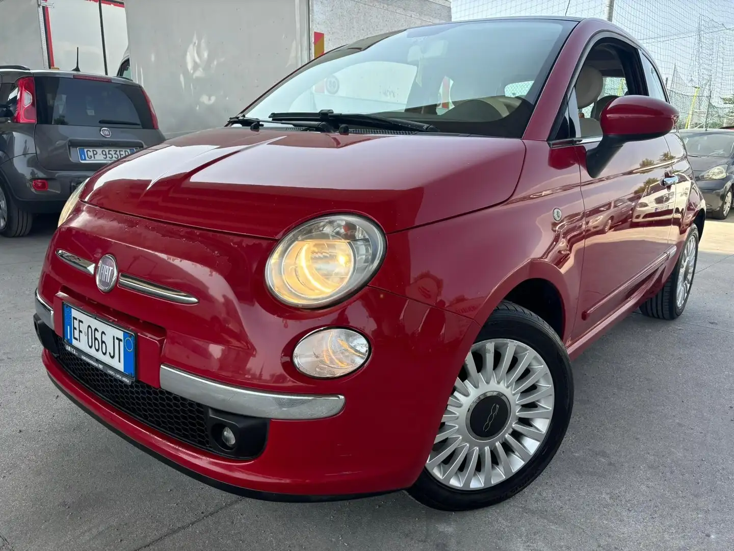 Fiat 500 1.3 Multijet 16V 75 CV by DIESEL Rood - 1