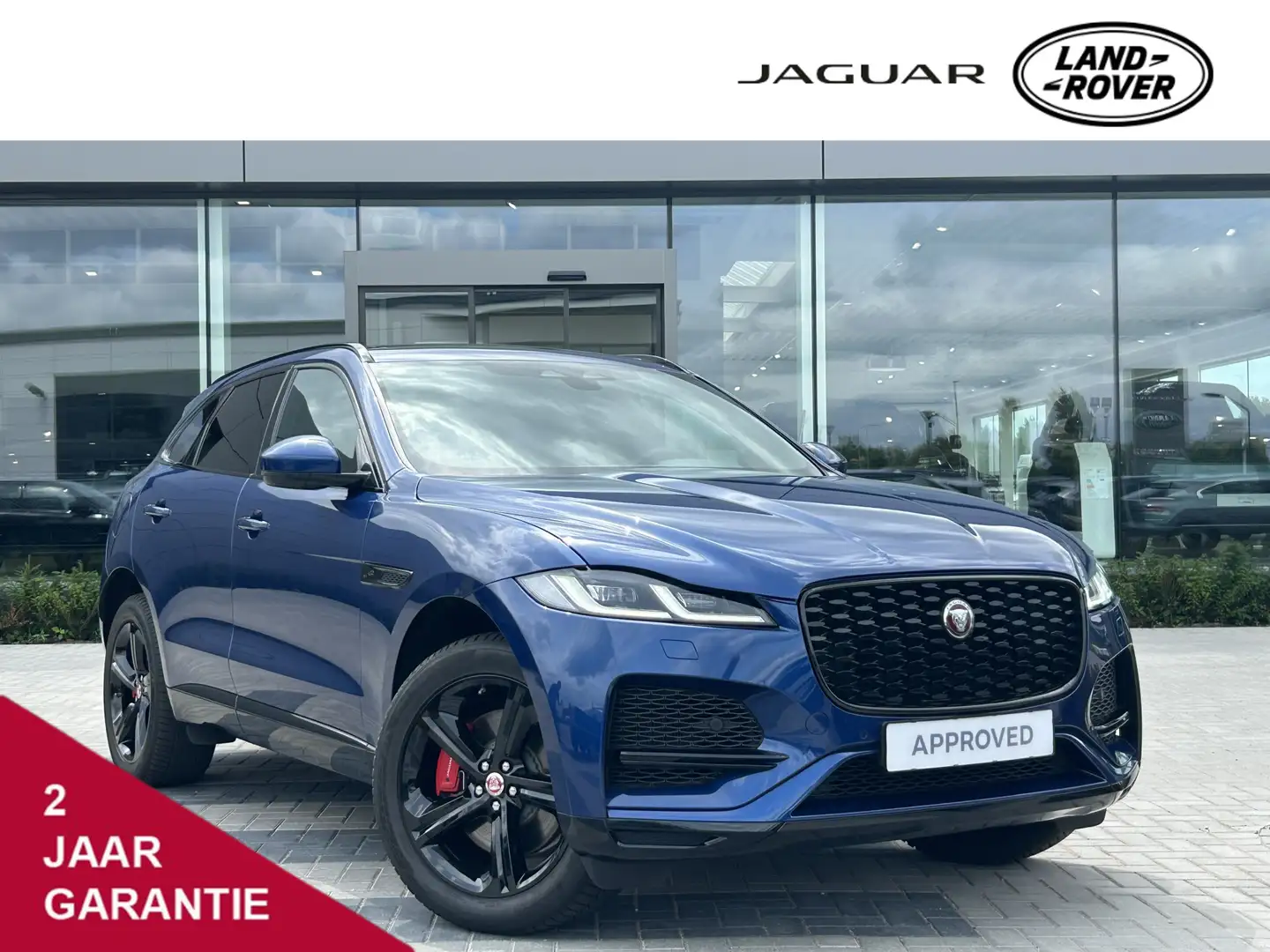 Jaguar F-Pace 2.0 P400e PHEV S | Geklimatiseerde stoelen | Panor Blauw - 1