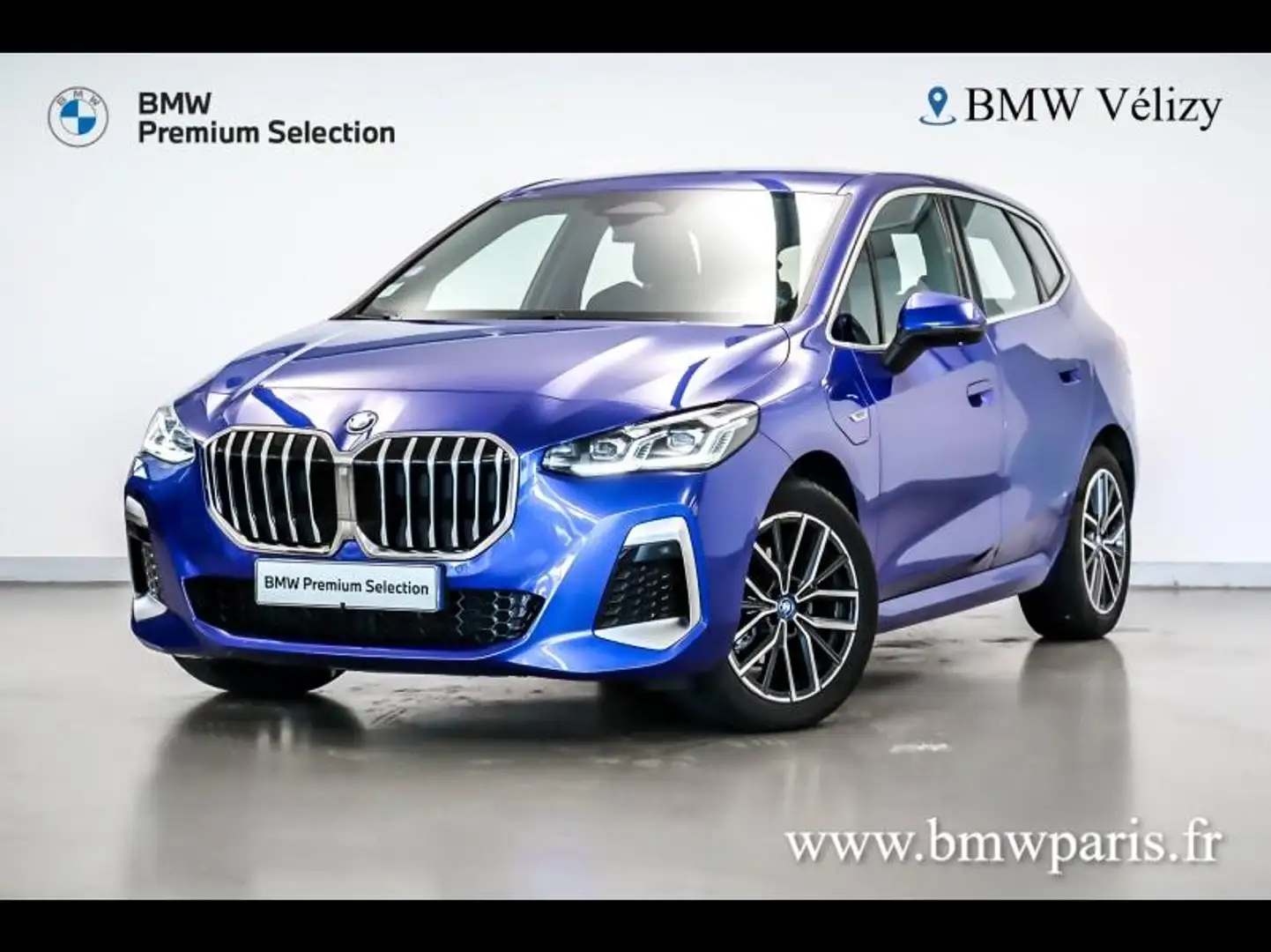 BMW 225 225e 245ch xDrive M Sport DKG7 Bleu - 1
