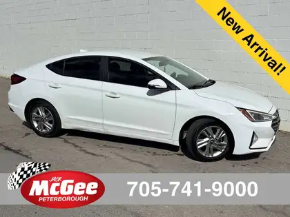 White 2020 Hyundai Elantra Sedan All-Wheel Drive Automatic