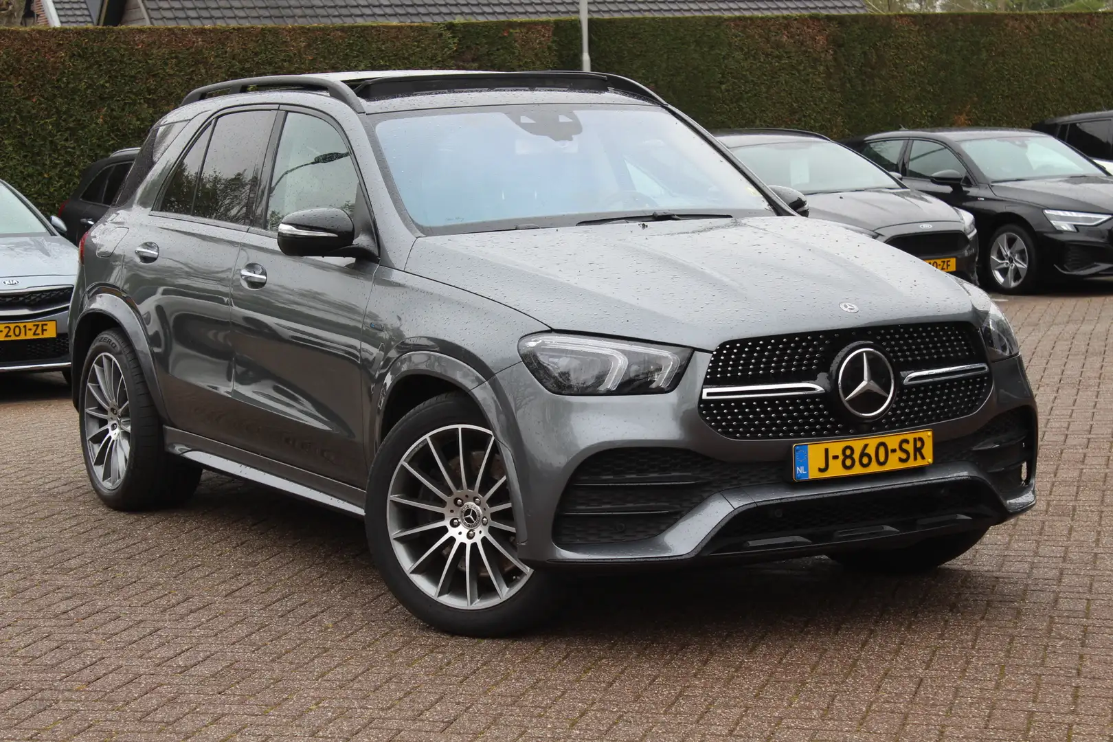 Mercedes-Benz GLE 350 de 4MATIC Premium Plus AMG / Trekhaak / Panoramada Grijs - 1