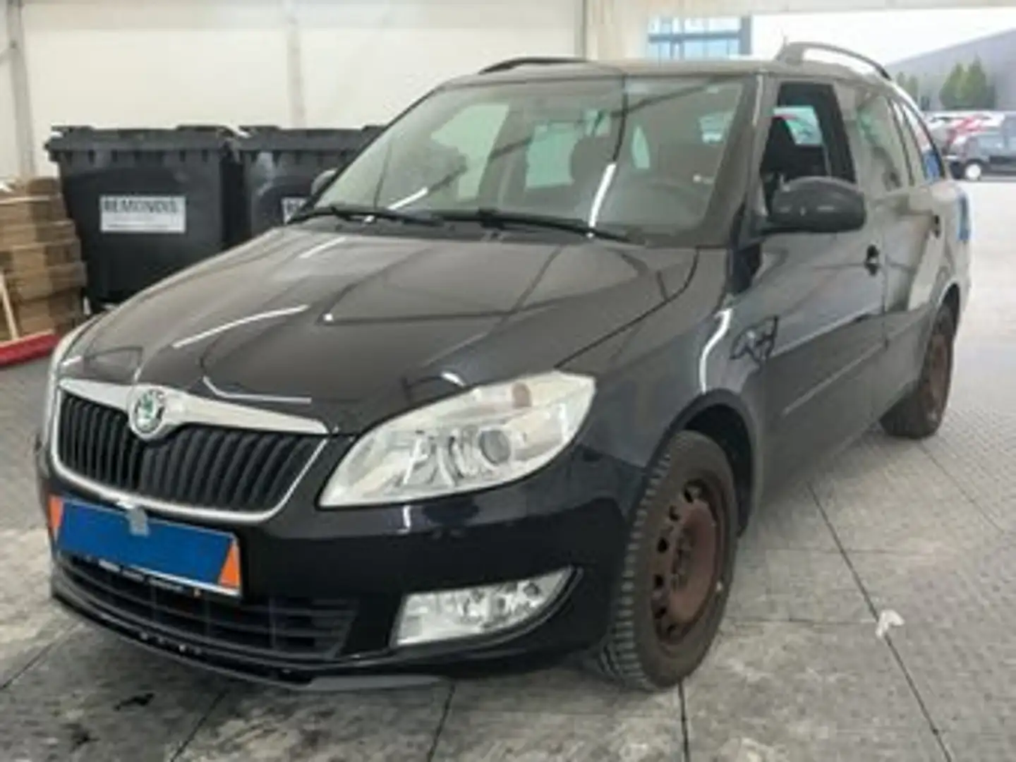 Skoda Fabia 1.2 TSI DSG Automatik*NAVI*SHZ*Schiebedach*PDC Schwarz - 1