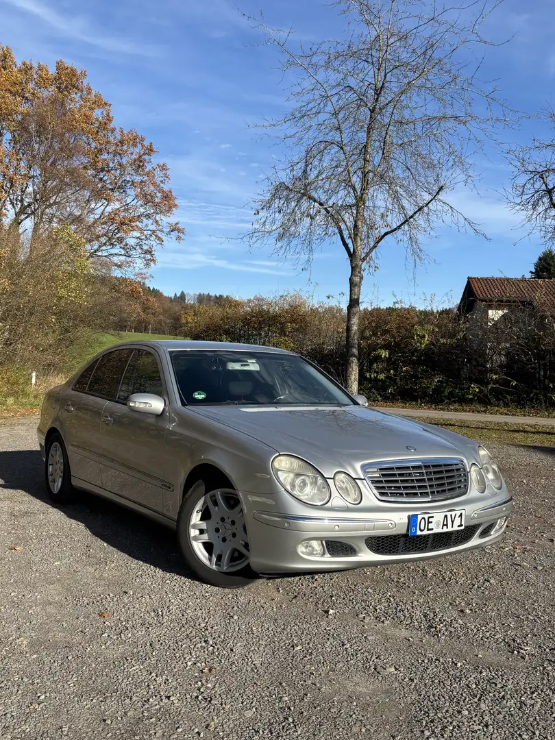 Mercedes-Benz E 320 Elegance LPG Gas Silber - 1