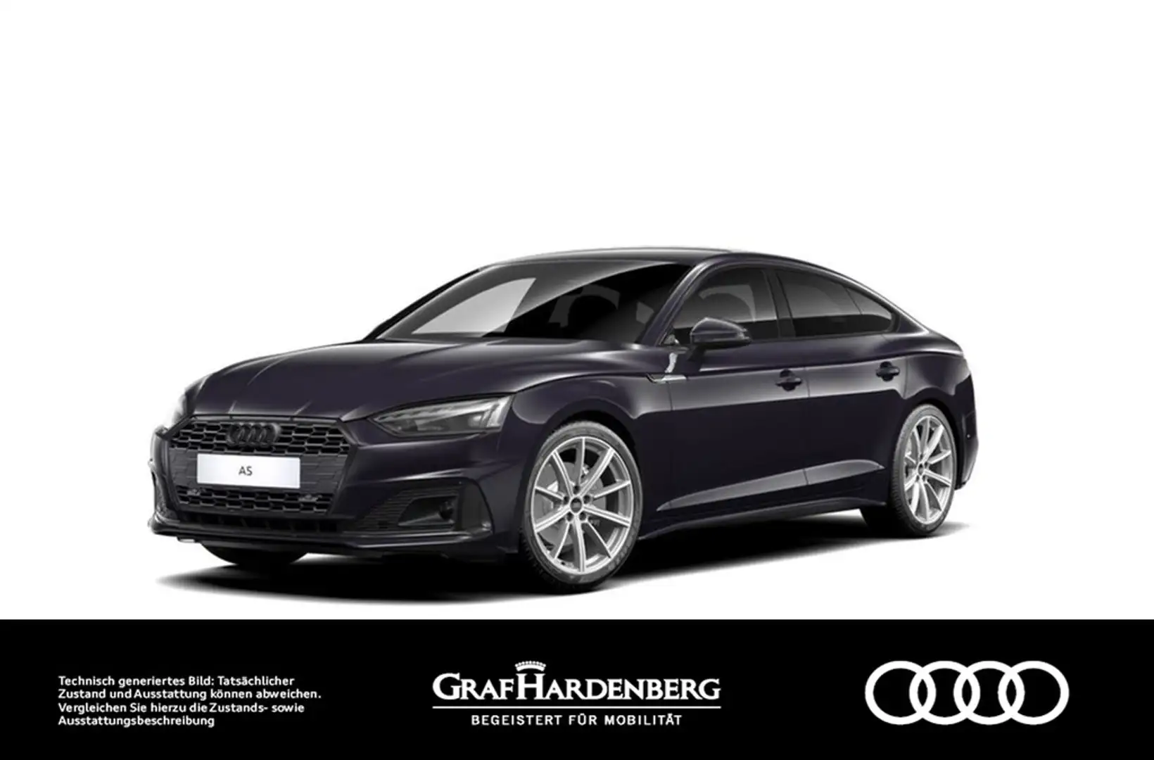 Audi A5 Sportback 40 TDI . Matrix Navi B&O Noir - 1