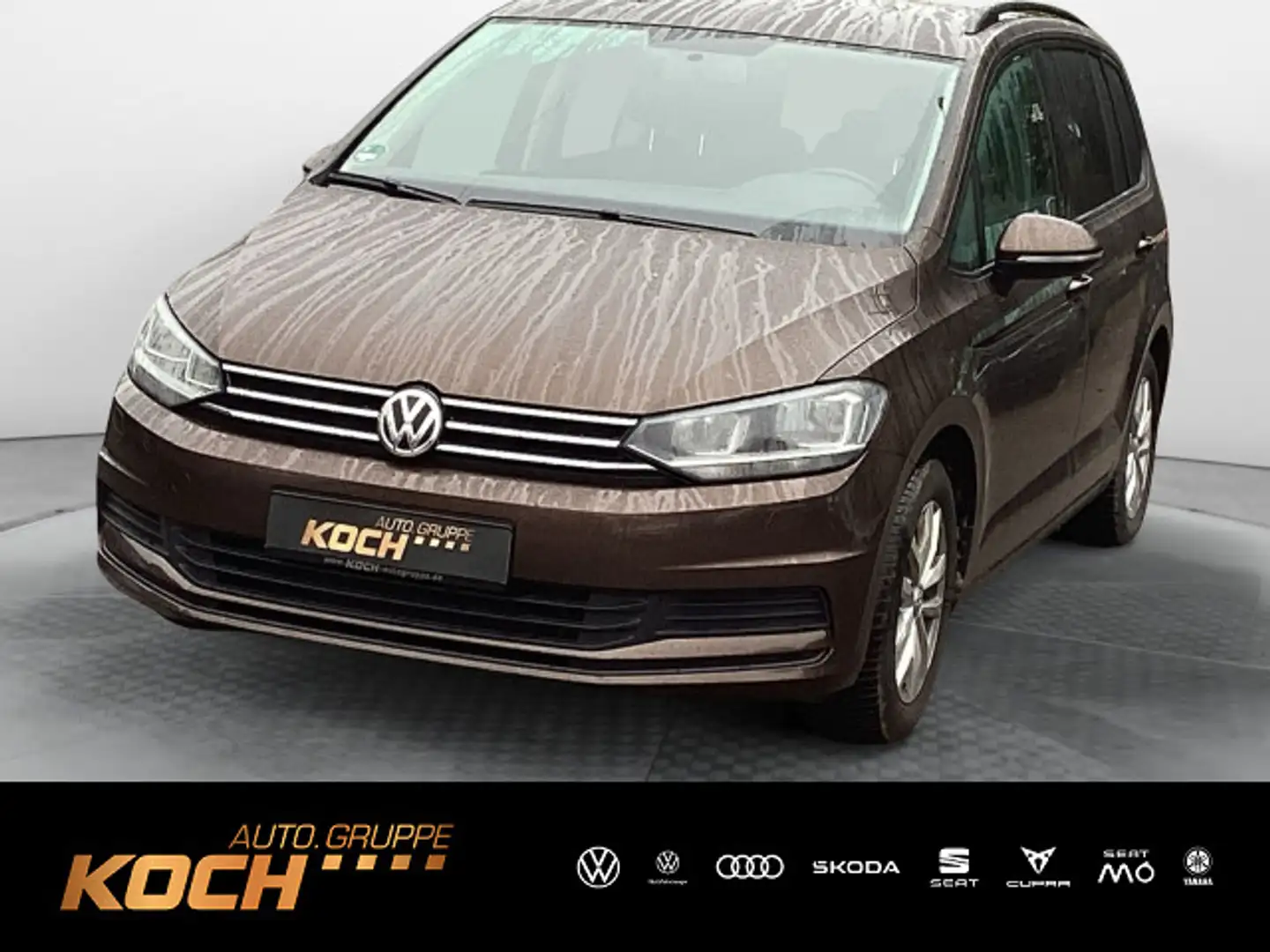 Volkswagen Touran 1.4TSI Comfortline DSG Navi Marrón - 1