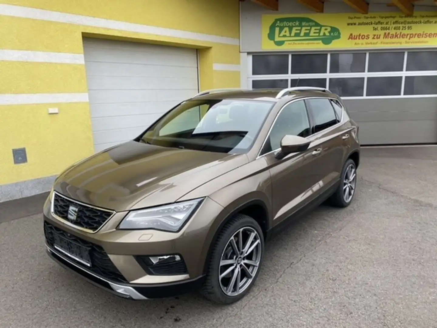 SEAT Ateca 2.0TDI Xcellence 4Drive -nur 79700km! TOP! Goud - 2