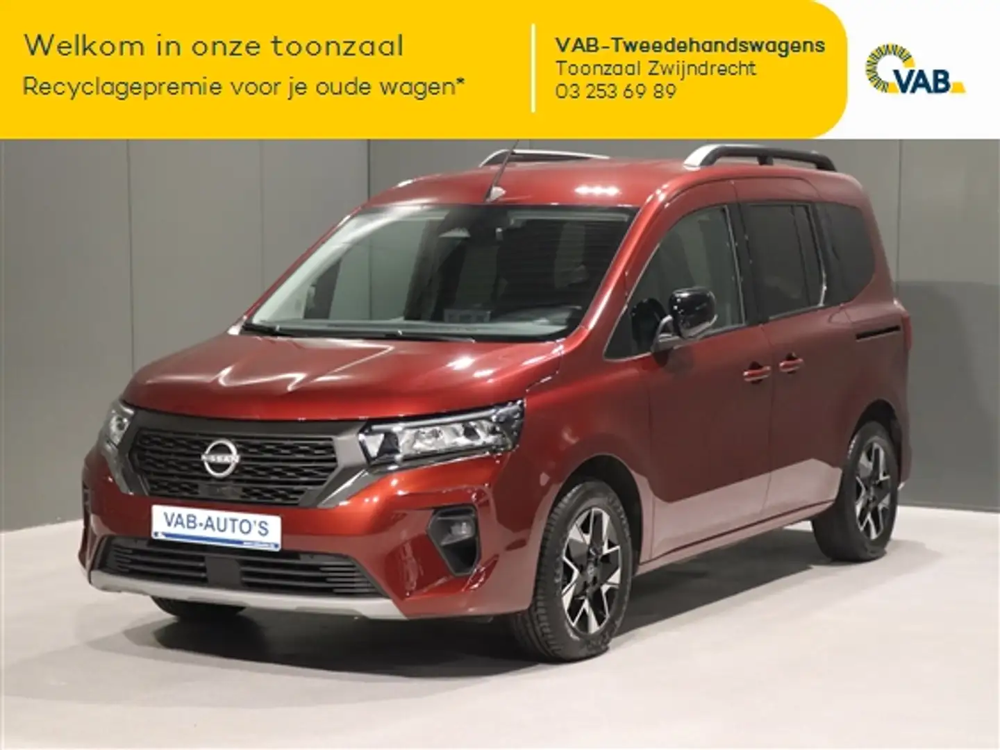 Nissan Townstar COMBI DIG-T TEKNA Rouge - 1