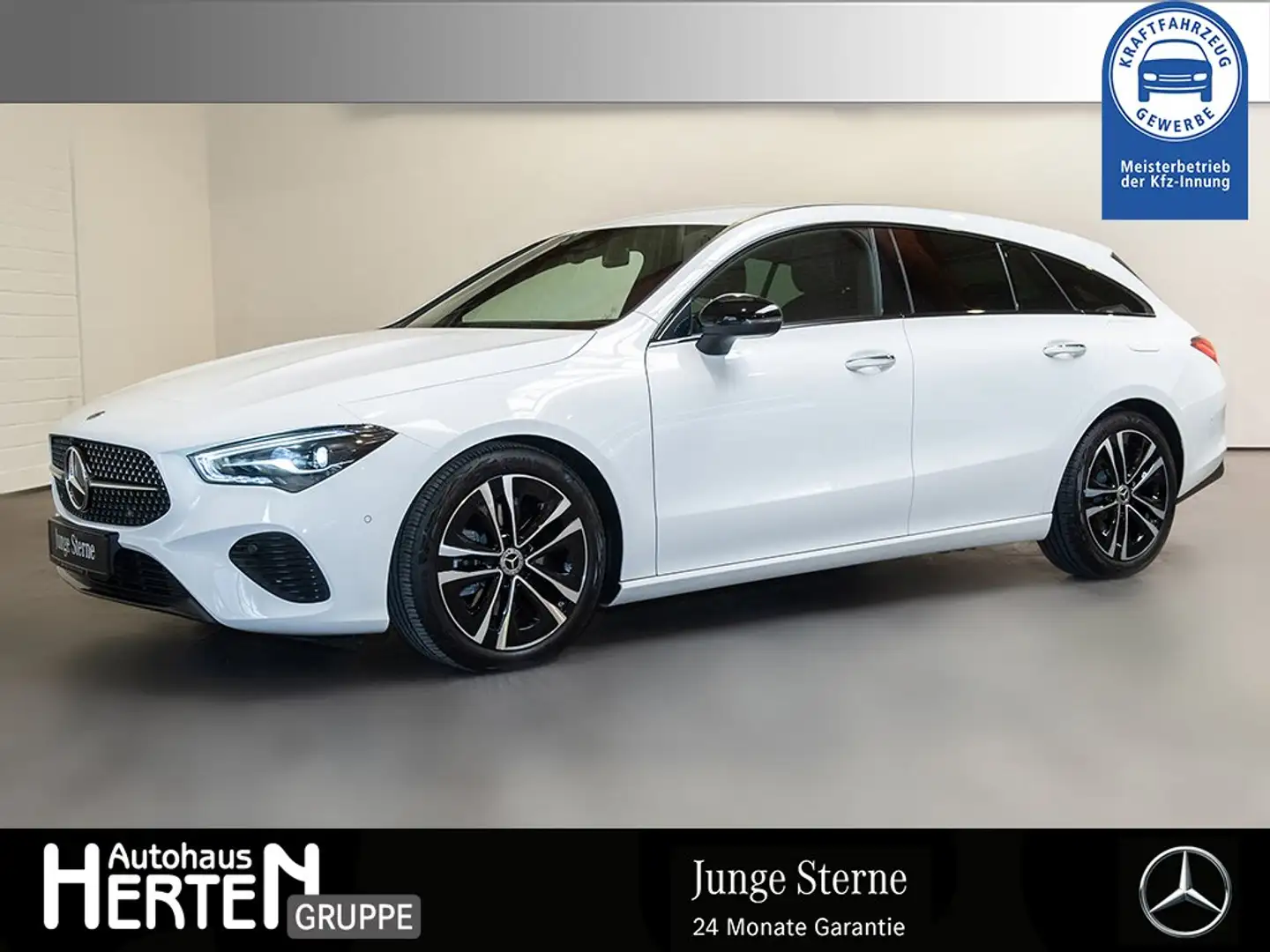 Mercedes-Benz CLA 220 d  SB+PROGRESSIVE+NIGHT+R.-KAMERA+LED+SH Weiß - 1