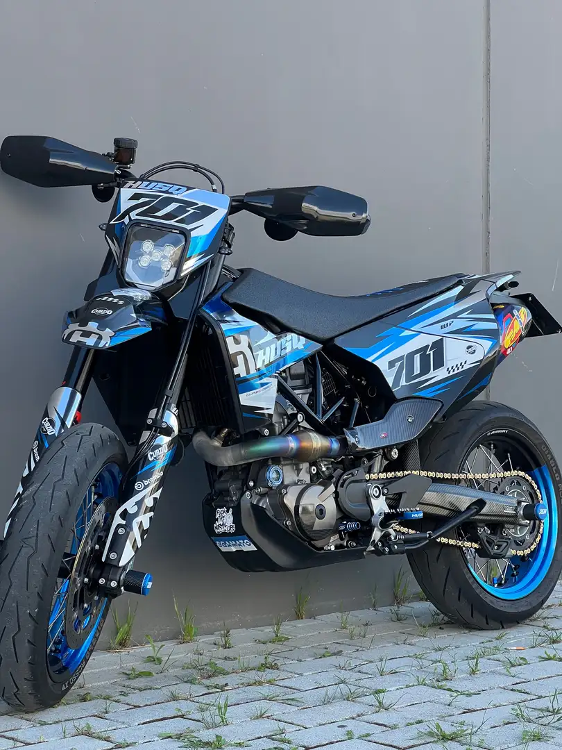 Husqvarna 701 Supermoto A2 Albastru - 2