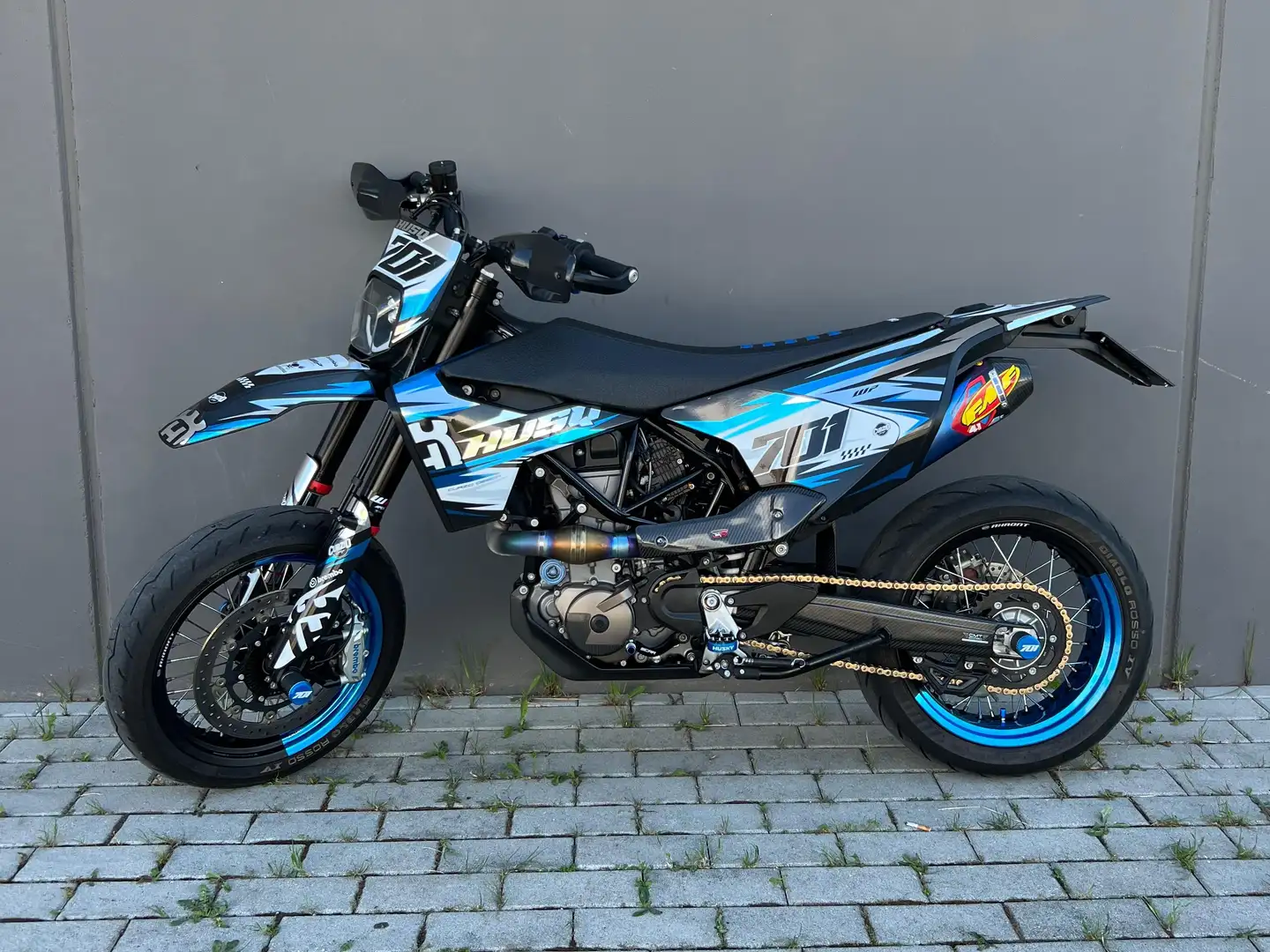 Husqvarna 701 Supermoto A2 Albastru - 1