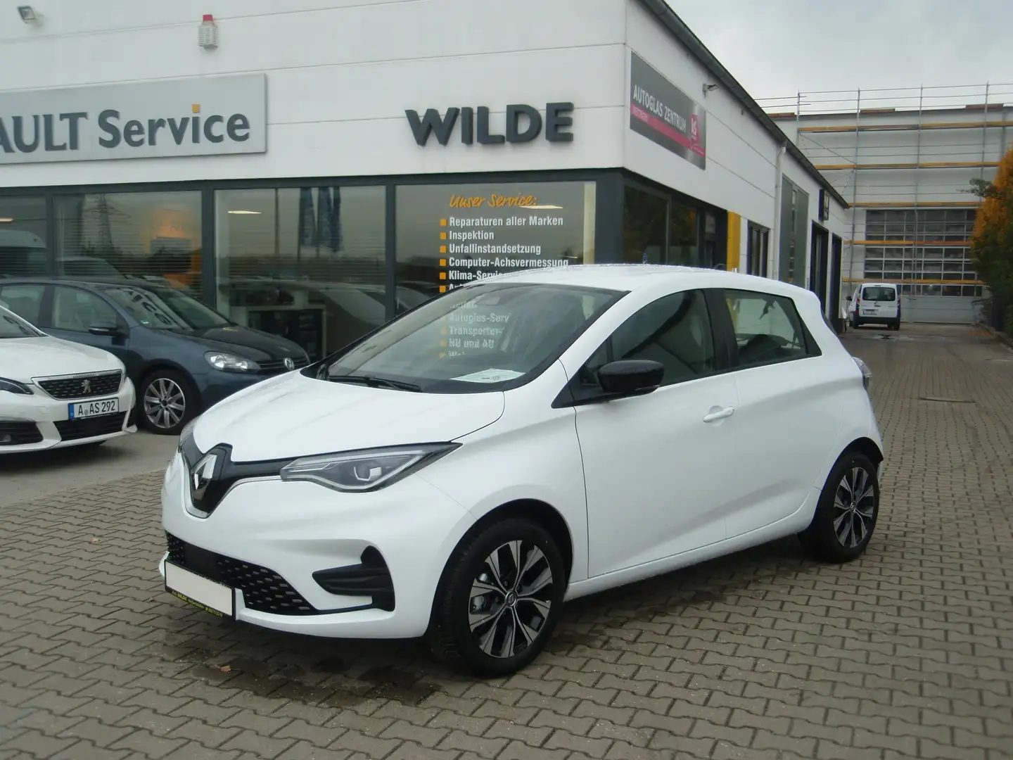 Renault ZOE Evolution (incl.  Batterie) CCS,  Einparkh., Navi Blanc - 1