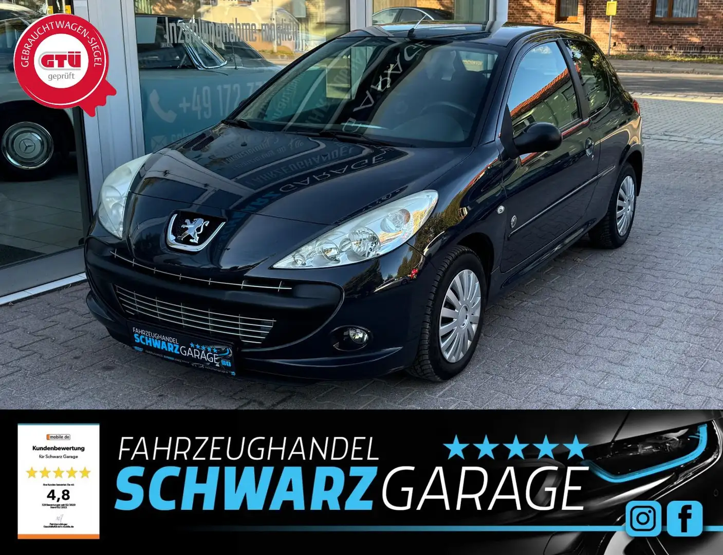 Peugeot 206 + Generation*SPORTSITZE*KLIMA*ISOFIX* Grau - 1