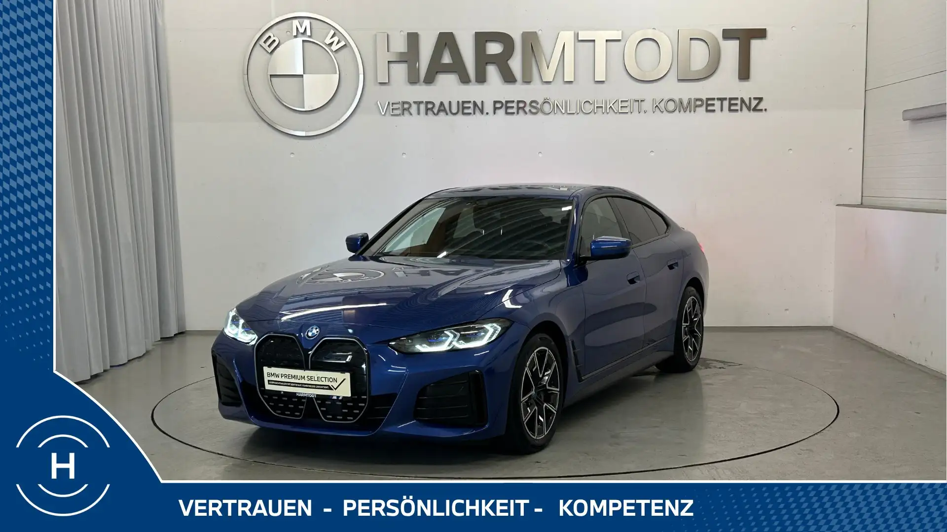 BMW i4 eDrive40 *M-Sportpaket* Blau - 1