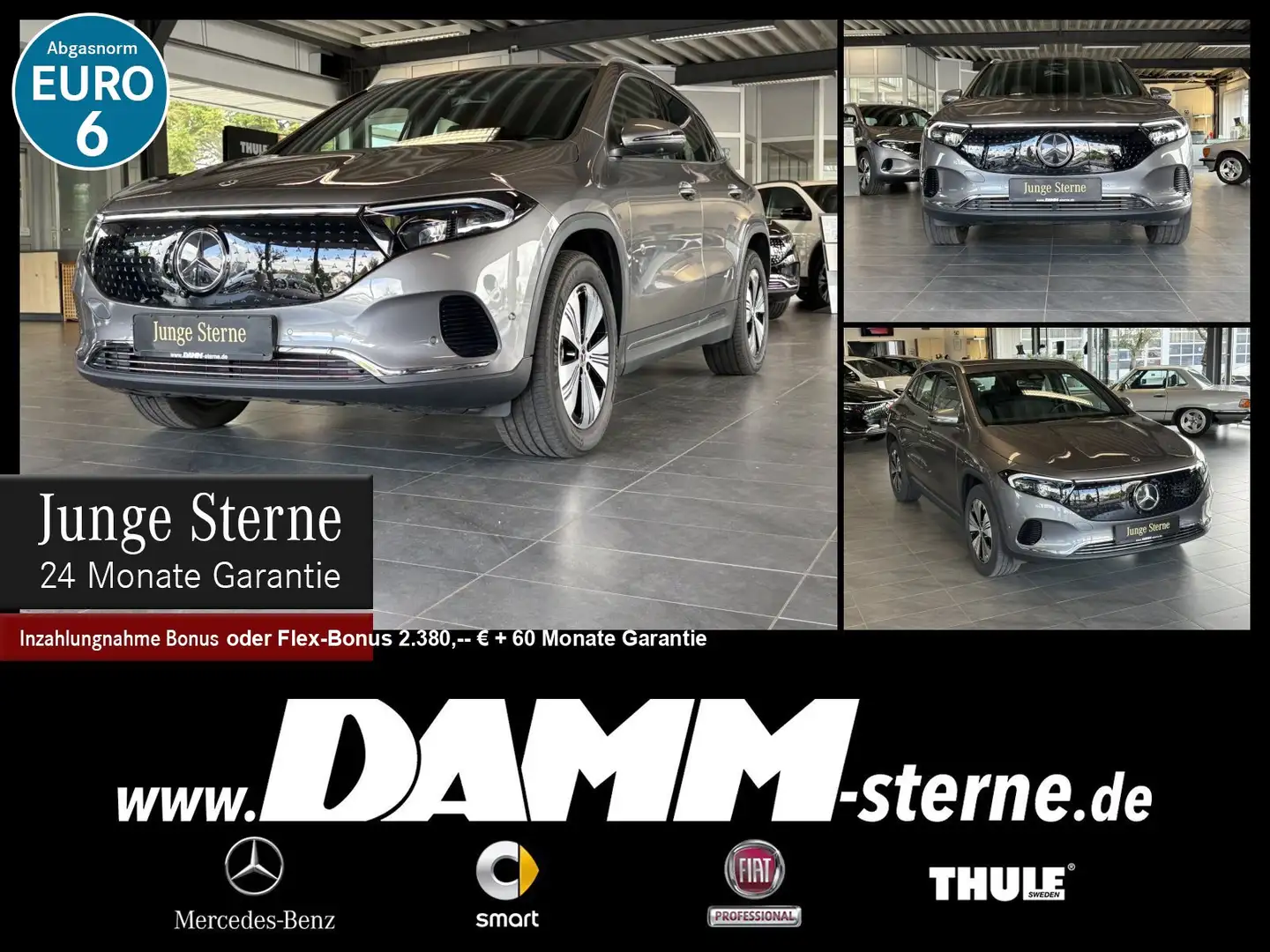 Mercedes-Benz EQA 300 EQA 300 4M Progressive/AHK/Memory/TWA/ + Flex Navi Grau - 1