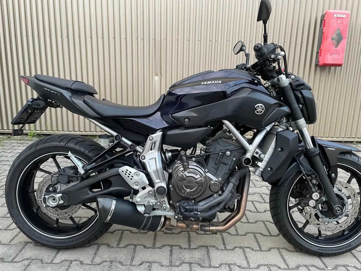 Yamaha MT-07 A Zwart - 2