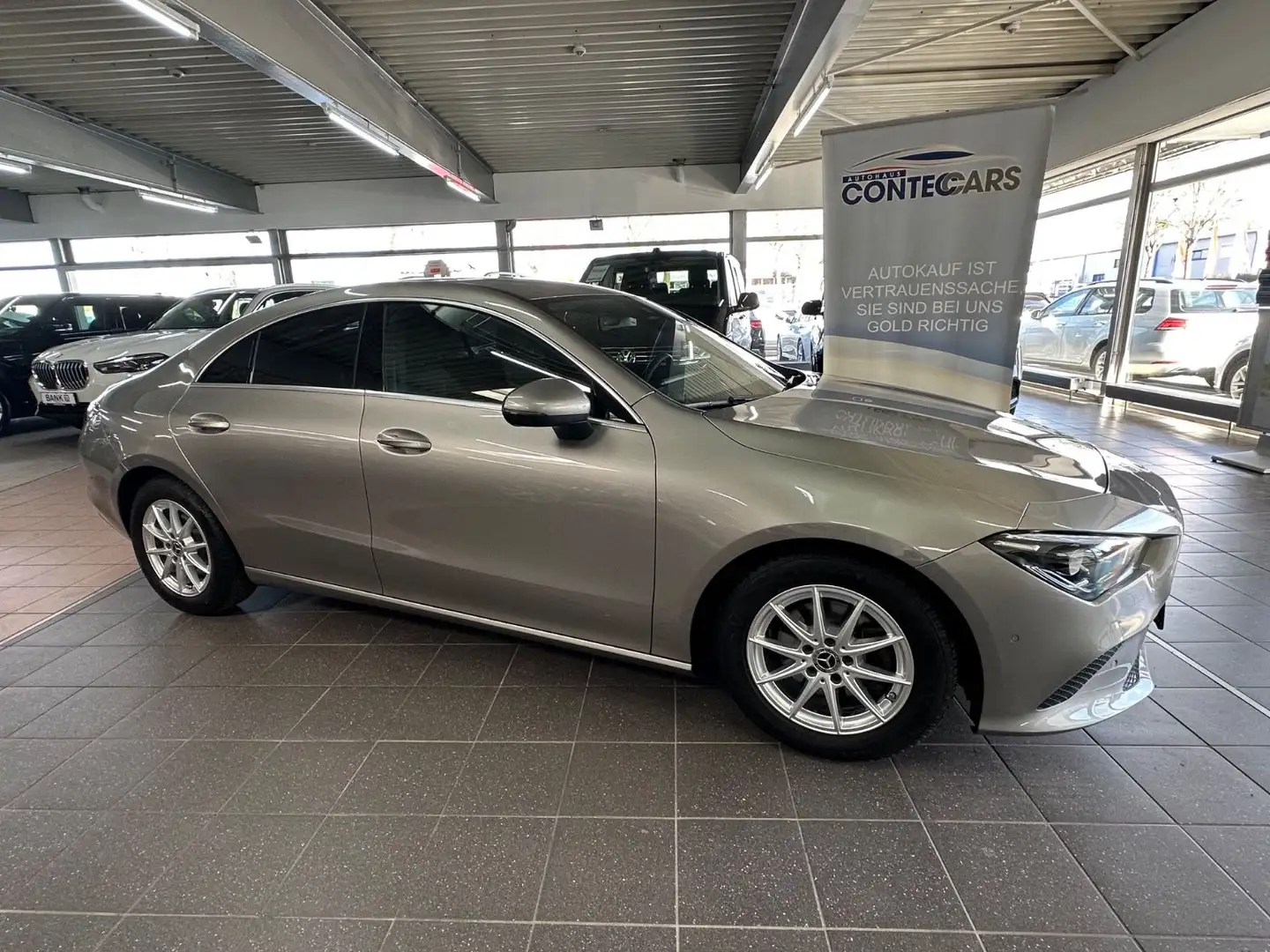 Mercedes-Benz CLA 180 Coupe Digi+Agility+LED+Park+STHZ+uvm. Silber - 1