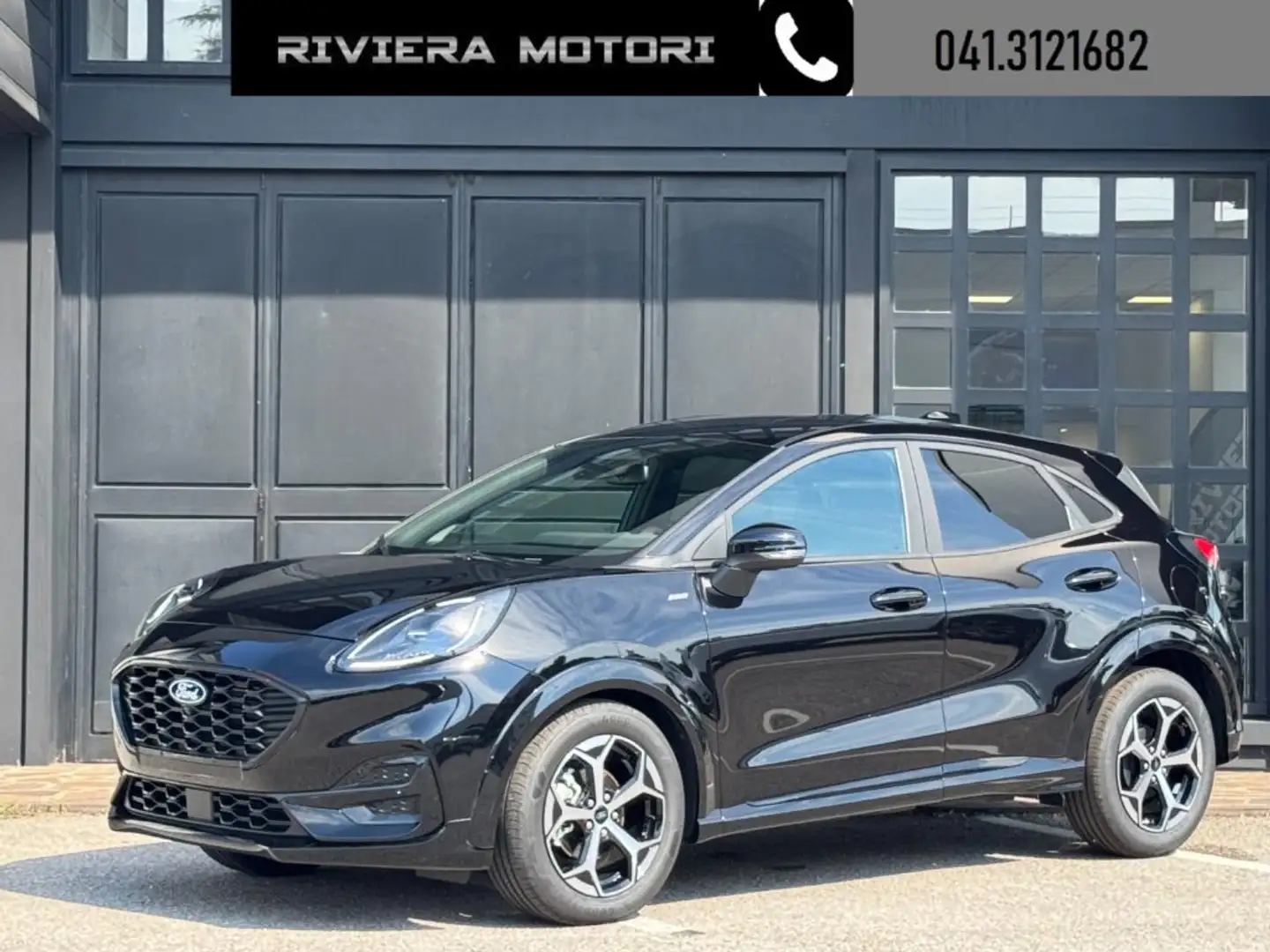 Ford Puma 1.0 EcoBoost Hybrid 125 CV S&S aut. ST-Line Nero - 1